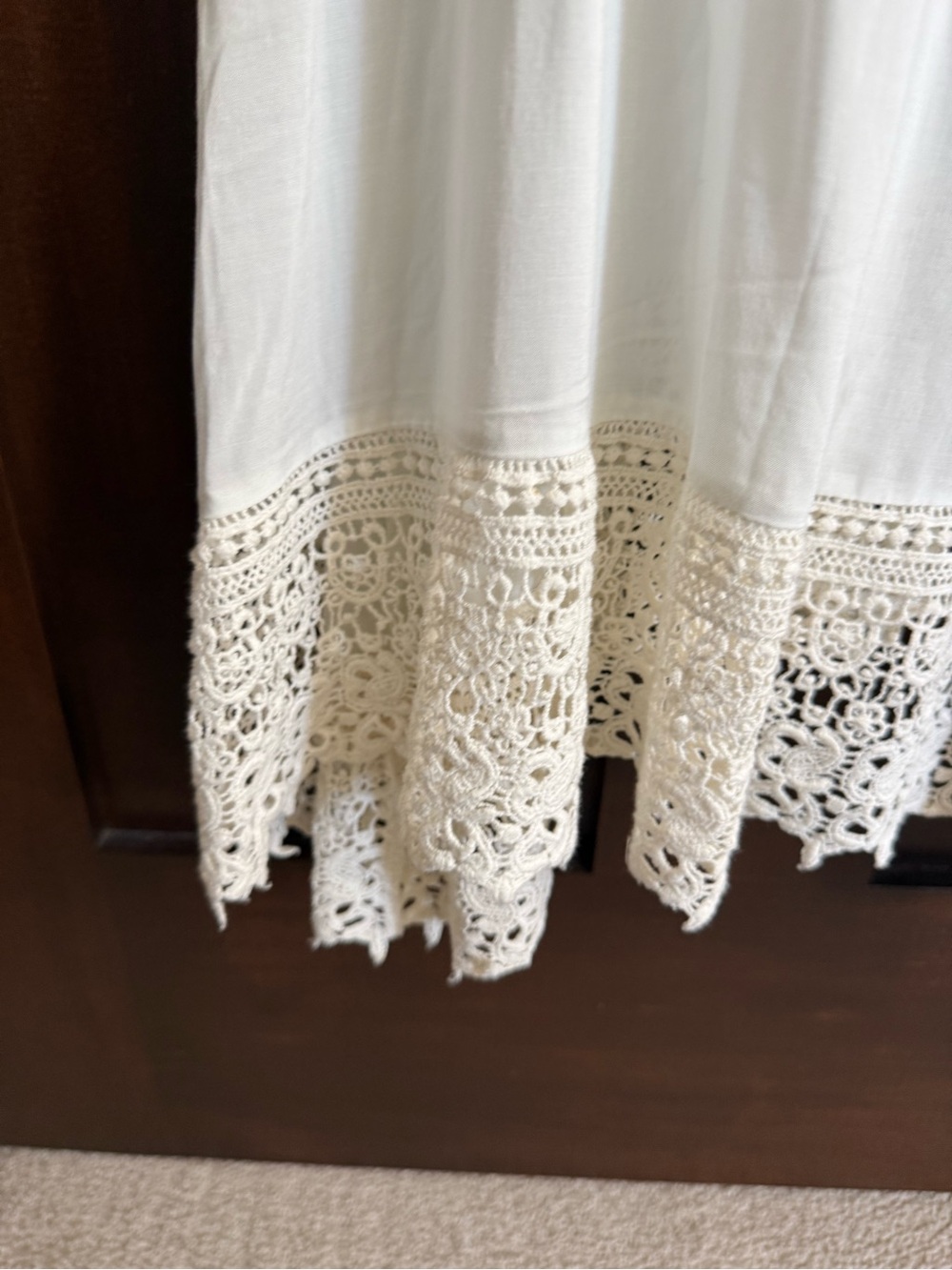 Free People Easy Breezy Slip with Crochet Hem size XS - Picture 5 of 7